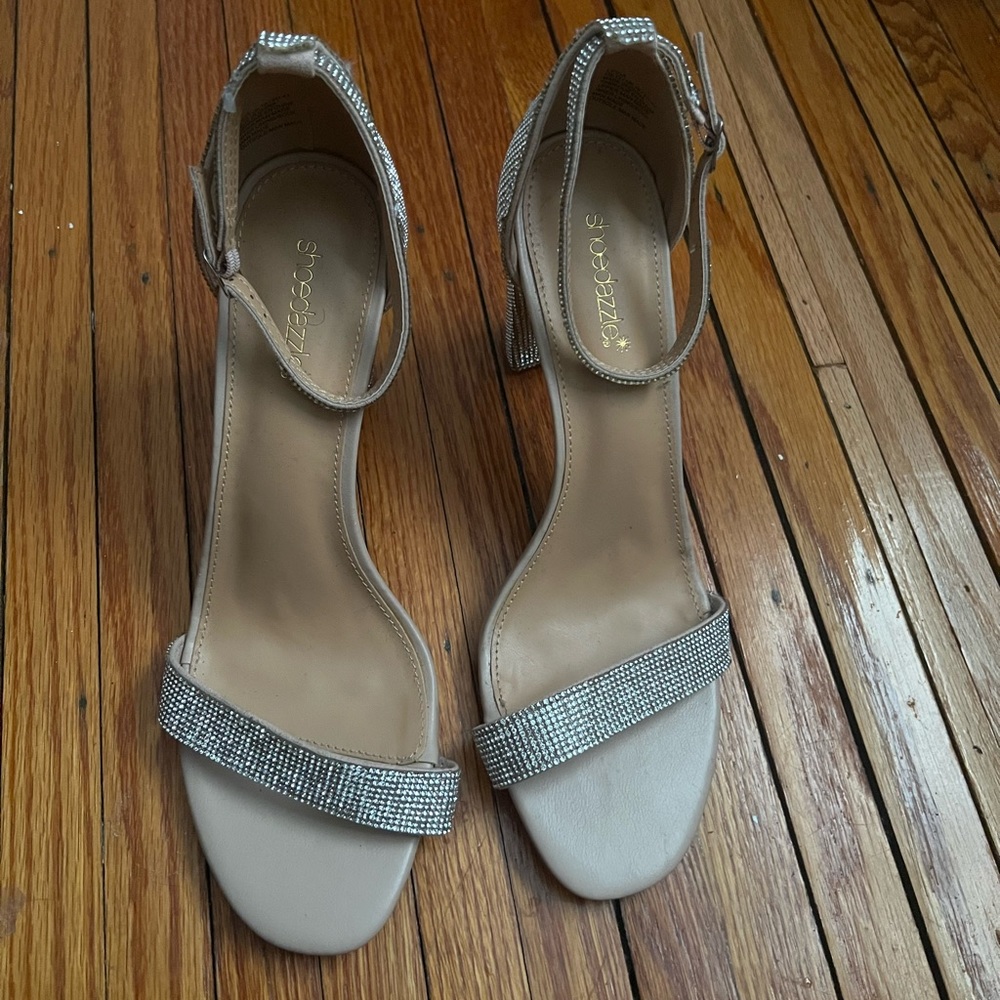 Sparkly Heeled Sandal